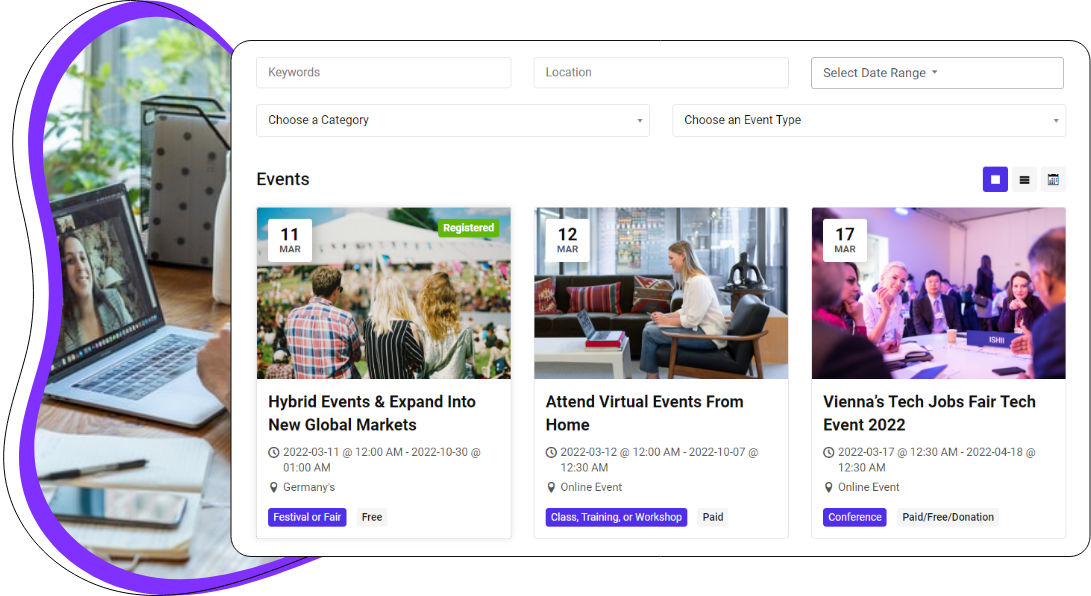 Virtual Online Events Virtual Online Events