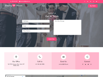Wedding Planner Template Contact