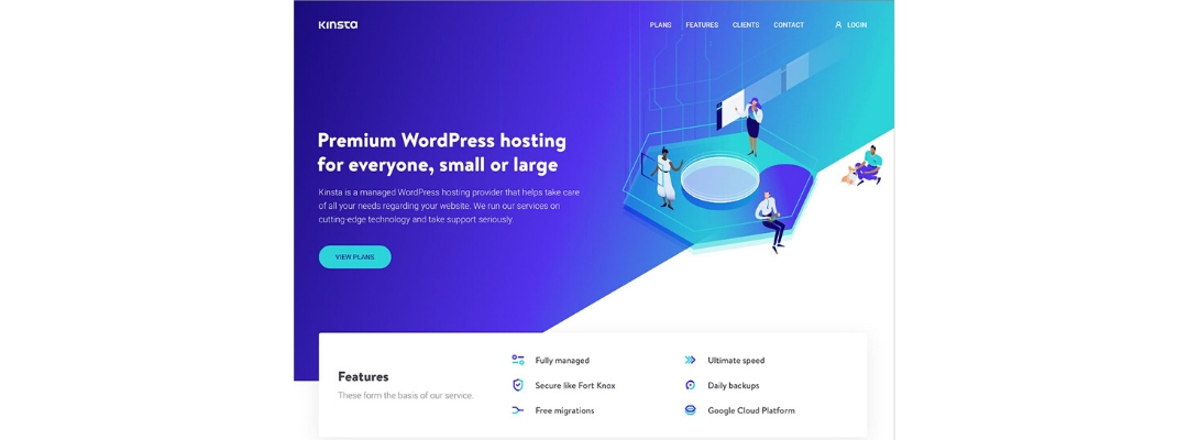Kinsta Managed WordPress Hosting Benefits