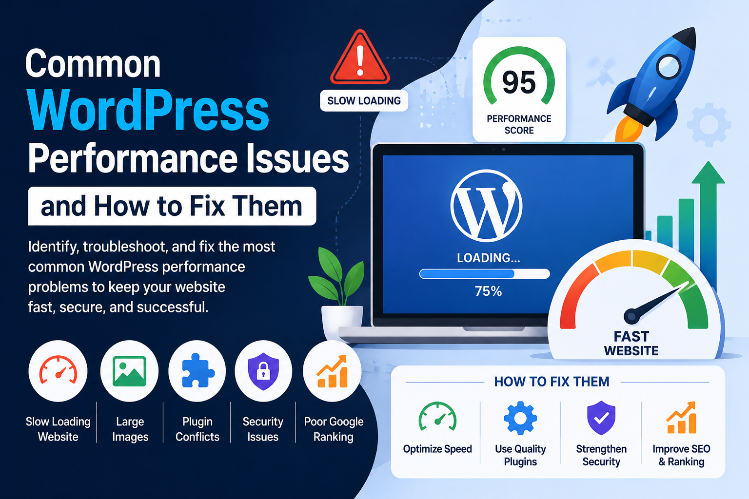 Common WordPress Performance Issues and How to Fix Them